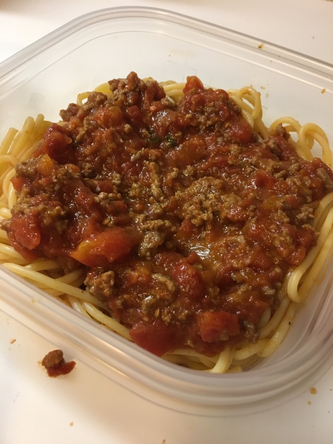 Slow simmered pasta sauce 
